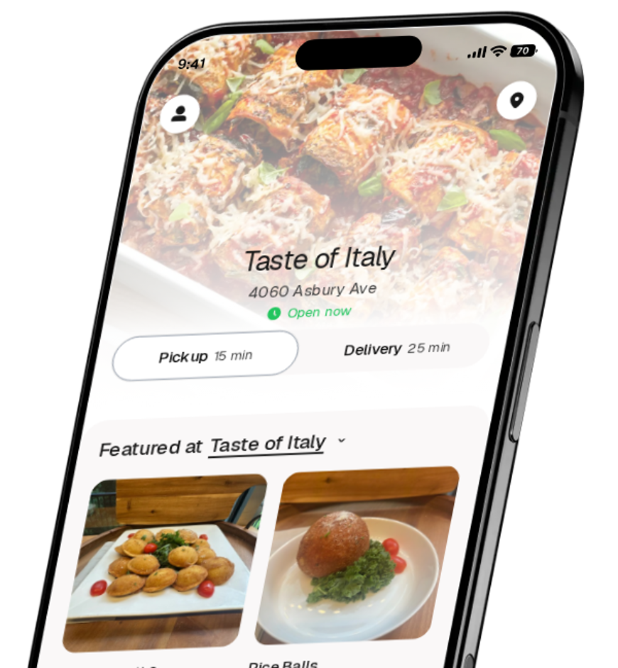 Taste of Italy app preview